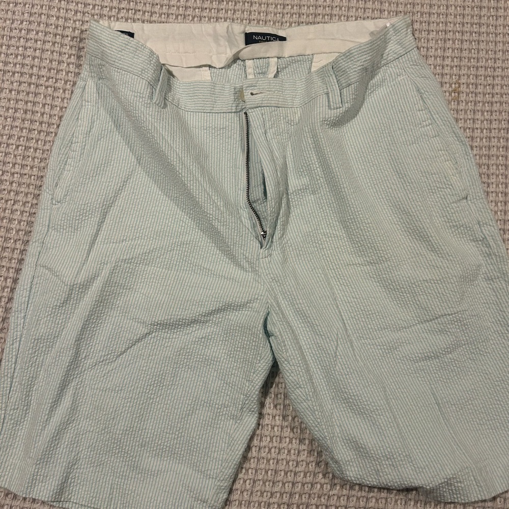 Náutica Sear-sucker Mens Shorts